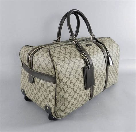 gucci carry on bag|gucci rolling duffle bag.